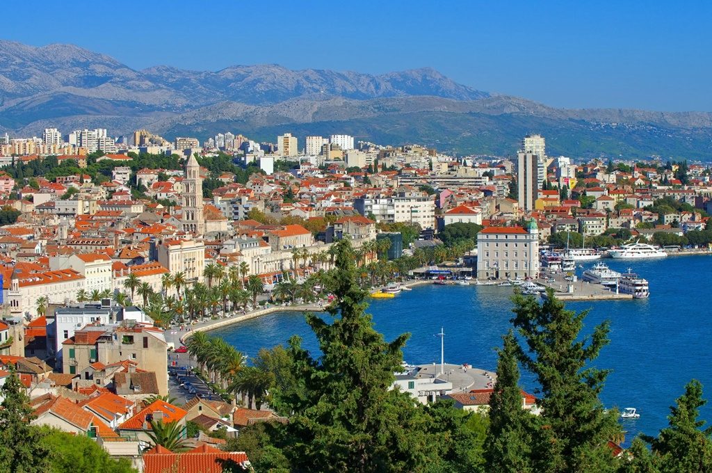 Split from Marjan hill