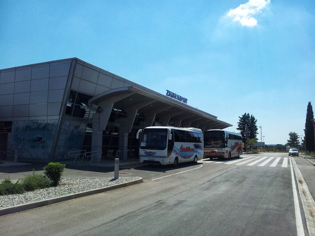 Autobús aeropuerto de Zadar horarios, taxis, transportes