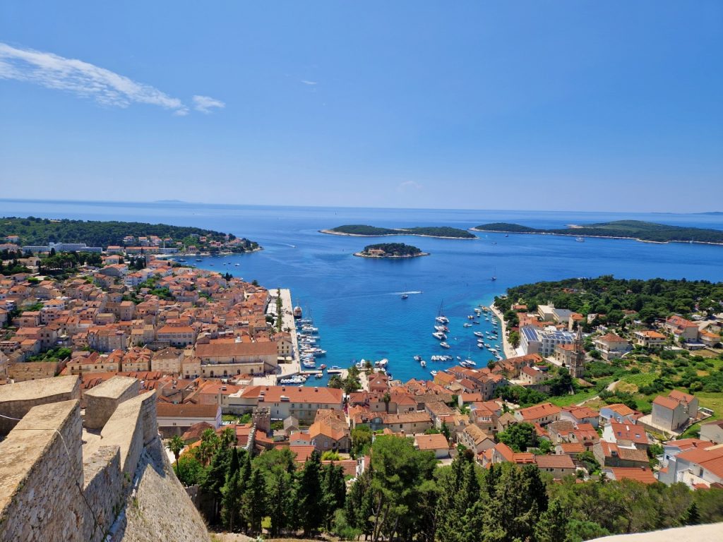 View from Spanjola Hvar